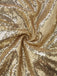 Gold 1980s Off-Shoulder Sequin Party Dress - vintage dress, retro fashion, glamorous gold