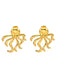 Gold 1970s Earrings Vintage Classic Accessory 3