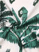 Green 1930s Palm Trees Halter Jumpsuit - vintage jumpsuit, retro fashion
