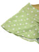 Green 1940s Back Hollow-Out Polka Dots Dress — a 1940s silhouette that turns sidewalks into runways