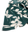 Green 1940s Floral Pleated Belt Dress, vintage dress, retro fashion, floral print - perfect for women who love vintage and retro fashion