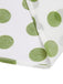 She sways in this Green 1940s Schiffon Polka Dots Skirt and it's pure 1940s magic