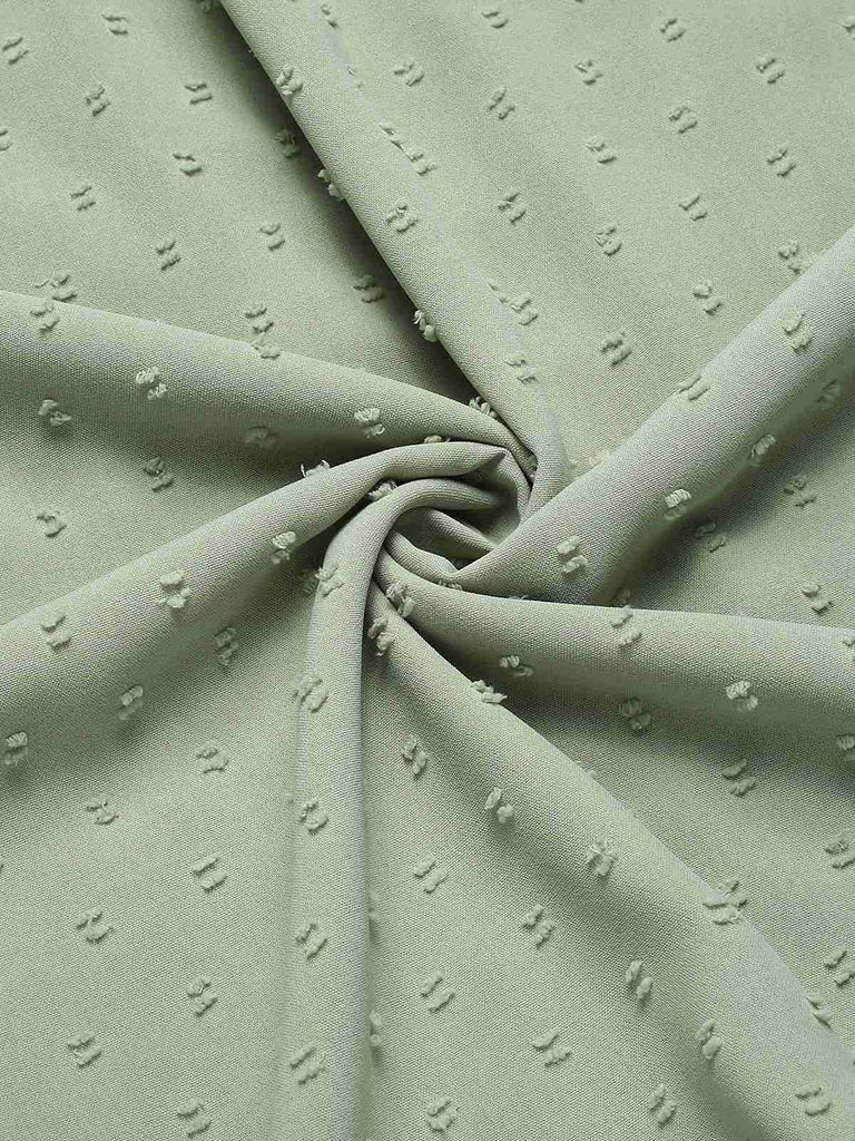 1940s Swiss Dots Ruffle Hem | 1940s | vintage dress, retro fashion