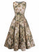 Green 1950s Vintage Classic Dress 3