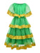 Green 1950s Christmas Tree Costume With Bell - vintage fashion, retro style
