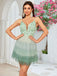 Green 1960s Layered Tulle Cake Dress - vintage dress, retro fashion, elegant red