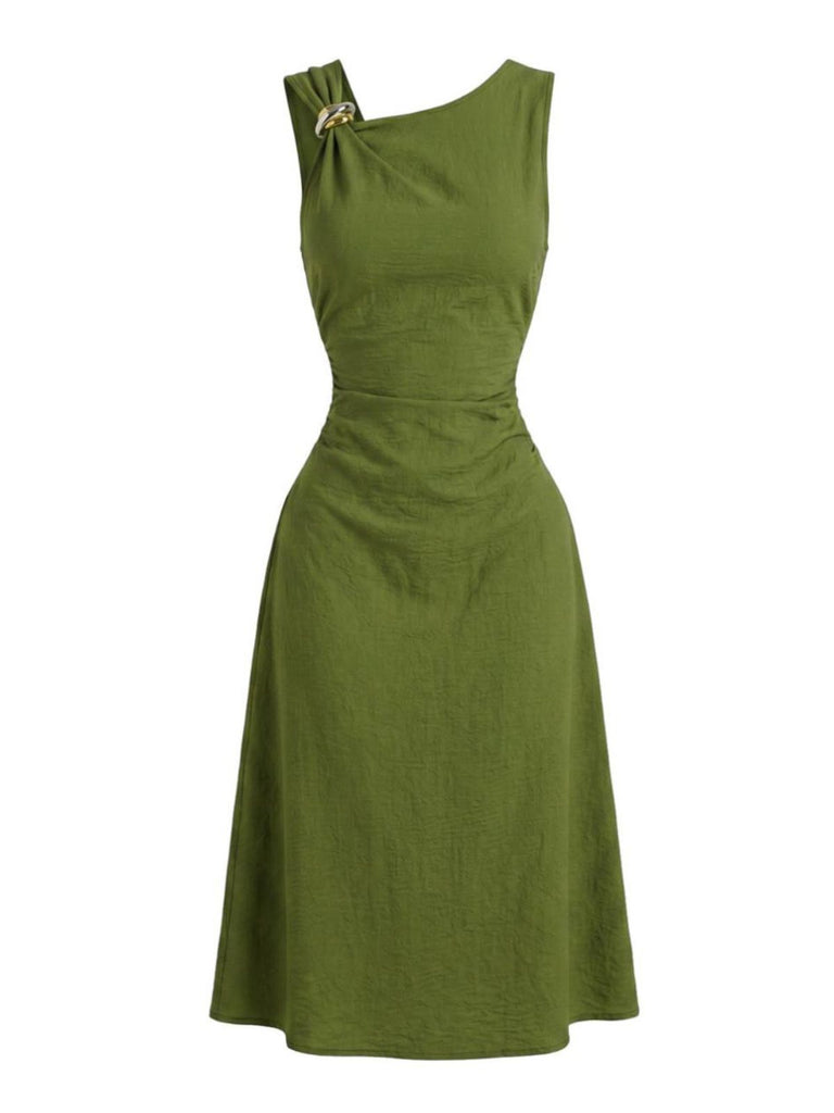 Green 1960s Vintage Classic Dress 3