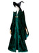 Green 1970s Halloween Velvet Witch Costume Cloak - vintage fashion, retro style