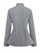 Grey 1940s Faux-Wool Stand Collar Buttons Jacket - vintage fashion, retro style