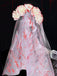 Halloween Blood Rose Ghost Bride Tulle Veil - vintage fashion, retro style