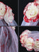 Halloween Blood Rose Ghost Bride Tulle Veil - vintage fashion, retro style