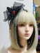 Halloween Bow Pointed Hat Hair Clip - vintage fashion, retro style