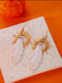 Halloween Ghost Sunburst Drop Earrings - vintage fashion, retro style