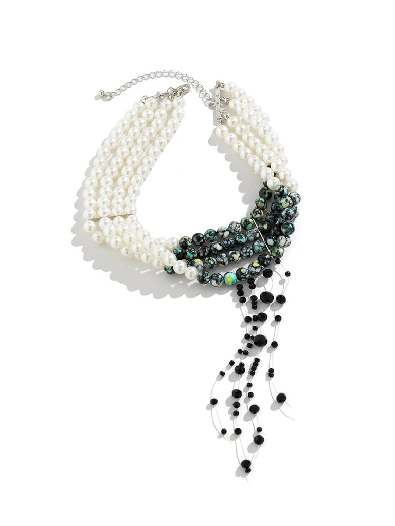 Halloween Gothic Blood Drop Tassel Necklace — vintage elegance for the modern woman
