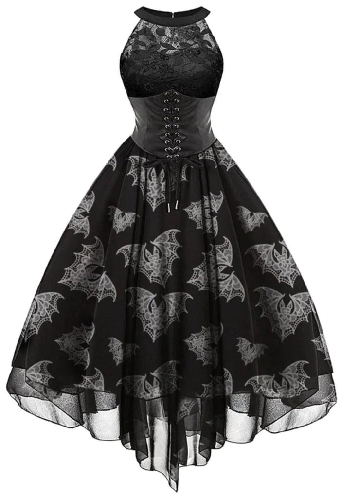 Halloween Gothic Steampunk Lace Dress: timeless style reimagined