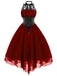 Halloween Gothic Steampunk Lace Dress — vintage elegance for the modern woman