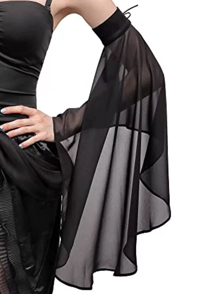 Halloween Gothic Style Mesh Arm Sleeves - vintage fashion, retro style