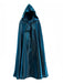 Halloween Solid Tie Hooded Cape Cloak - vintage fashion, retro style