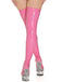High-Shine Leather Thigh High Stockings — vintage vintage charm for her modern wardrobe