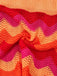 2PCS Multicolor 1970s Knit Cardigan & High-Waist Skirt