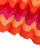 2PCS Multicolor 1970s Knit Cardigan & High-Waist Skirt