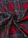 Red 1940s Christmas Plaid Pajama Set