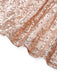 Champagne 1930s Off-Shoulder Sequin Dress