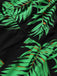 1950s Halter Tropical Palm-Leaf Romper