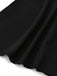 Black 1960s Lace Collar Puff Sleeve Dress