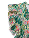 1970s V-Neck Paisley Print Ruffed Sleeve Dress