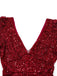 1930s Sequin Bow Maxi Mermaid Dress