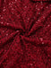 1930s Sequin Bow Maxi Mermaid Dress