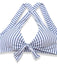 1950s Stripes Criss-Cross High-Waist Bikini Set