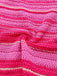 Pink 1970s Boho Halter Gradient Knit Dress