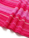 Pink 1970s Boho Halter Gradient Knit Dress