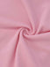 1950s Layered Hem Contrast Bow Strap Dress