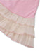 1950s Layered Hem Contrast Bow Strap Dress