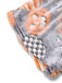 1970s Halloween Ghost Pumpkin Flannel Vest Pajama Set