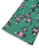Green 1940s Floral Print Wide-Legged Jumpsuit