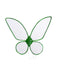 1970s Sparkling Green Fairy Costume Dress With Wings