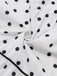 1950s Polka Dot Belted Sleeveless Shirt Dress