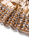 Caramel Colour 1970s Floral Boho Style Dress