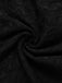 2PCS Black 1960s Lace Floral Sheer Top & Skirt