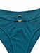 Green 1930s Cut-out Halter Lace-up Bikini Set