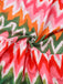 1940s Halter Geometric Print Vacation Dress