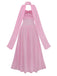 1950s Strapless Halter Neck Dress