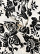 1970s V-Neck Floral Cap Sleeve Midi Dress