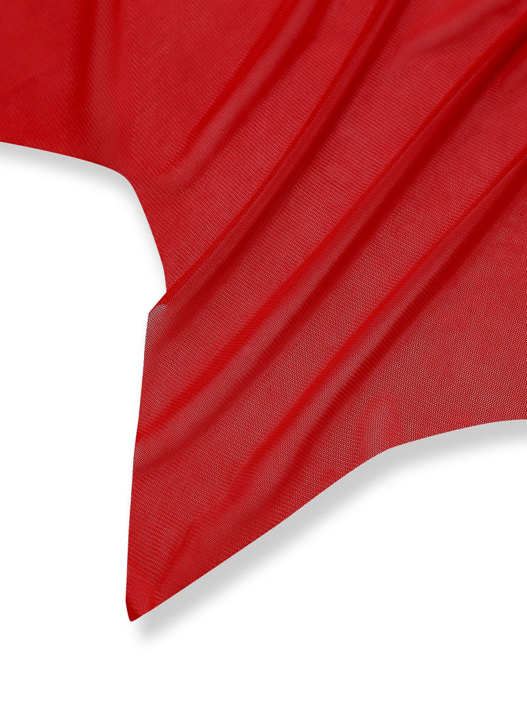 1980s Lace Satin Ribbon Babydoll Lingerie Set