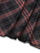 Brown 1930s Scottish Plaid Suspender V-Neck Maxi Dress