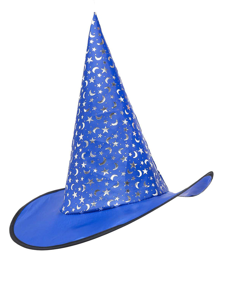 1970s Halloween Magician Cosplay Slit Dress With Hat